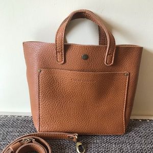 PLG Mini Crossbody Tote in Dune
